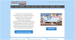 Desktop Screenshot of desertfilmsociety.org